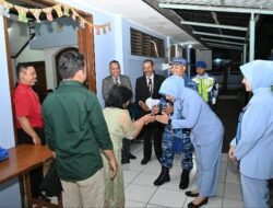 Danlanud Husein Sastranegara Sampaikan Pesan Damai Natal 2024