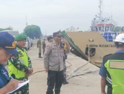 Koramil Wonomerto Amankan Area Pelabuhan Tanjung Tembaga