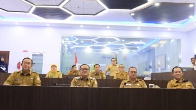 Pj Wali Kota Bekasi Ikuti Rakor Pengendalian Inflasi