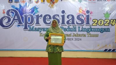 Peduli Lingkungan, SMPN 213 Jakarta Juara Pertama Sekolah Adiwiyata
