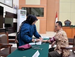 Digelar IKAHI dan Kimia Farma, Hakim PN Jaktim Ikuti ‘Medical Check Up’