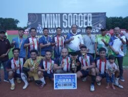 Wakil Bupati Resmi Tutup Mini Soccer PWI Asahan Cup II