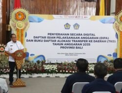 Komitmen Tingkatkan Kinerja, Kemenkumham Bali Hadiri Penyerahan DIPA dan TKD TA 2025