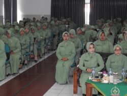 Dandim 0819/Pasuruan Pimpin Pertemuan Gabungan Persit