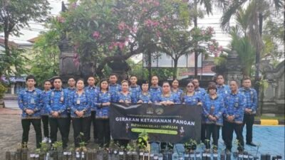 Dukung Asta Cita Presiden, Rupbasan Denpasar Adakan Urban Farming