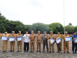 Pesan Sekda Kota Bekasi dalam Apel Penghujung Tahun 2024