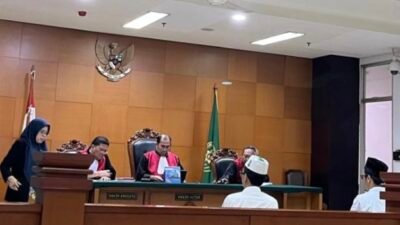 Dua Terdakwa Pembawa Sabu ke Lapas Cipinang Dihukum 5 Tahun 6 Bulan