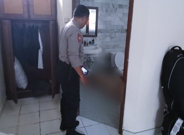Bule Inggris Tewas di Kamar Mandi Hotel Sanur