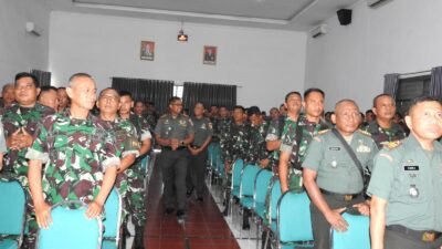 Dandim 0819 Pasuruan Ajak Prajurit dan PNS Jadi Lebih Baik