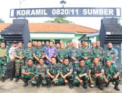 Giat Monitoring, Dandim Probolinggo Kunjungi Koramil Jajaran