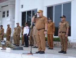 Sekda Kabupaten Asahan Pimpin Apel Gabungan