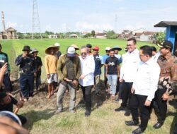 Kunjungi Sidoarjo, Zulhas dengarkan Keluhan dan Semangati Petani