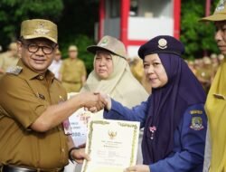 Pj Wali Kota Bekasi Berikan Apresiasi kepada Empat Calon PPPK Berprestasi