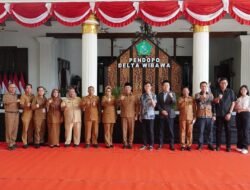 Plt Bupati Sidoarjo terima Tim Green Blue Korsel