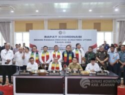 Bupati Asahan ikuti Rakor Bidang Pangan Provinsi Sumut