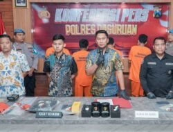 Polres Pasuruan Ungkap Kasus Pencurian Hingga Penadahan