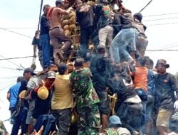 Pabung Kodim  Pasuruan Hadiri Acara Selamatan Desa