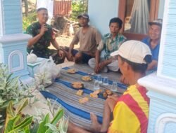 Babinsa Mlaten Laksanakan Komunikasi Sosial