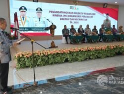 Pemkab Asahan Tandatangani Perjanjian Kinerja