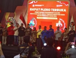 KPU Kabupaten Kediri Resmi Tetapkan Bupati dan Wabup Terpilih 