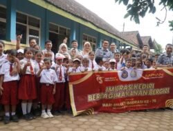 Peringati Hari Bhakti Imigrasi ke-75, Kanim Kediri Berbagi Makanan Bergizi