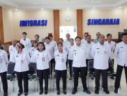 Imigrasi Singaraja Ikuti Apel Awal Tahun 2025: Kerja Bersama untuk Indonesia Emas 2045
