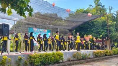 UPT SMPN 4 Pasuruan Gelar Lomba Senam Anak Indonesia Hebat