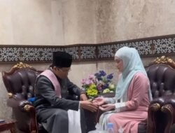 Bertemu Menag, Celine Evangelista dalami Ilmu Agama?