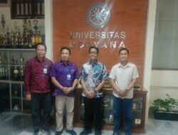 Dirintelkam Polda Bali Silaturahmi dengan Rektor Universitas Udayana