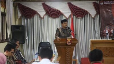 KPU Lampung Barat Tetapkan H. Parosil dan H. Mad Hasnurin Sebagai Pemenang
