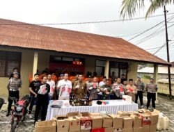 Polres Pesisir Barat Lampung Selama 2024 Berhasil Tangani 125 Kasus Pidana