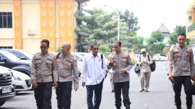 Puslitbang Polri Gelar Penelitian Evaluasi Kualitas Gudang Penyimpanan Senjata Api Polda Lampung