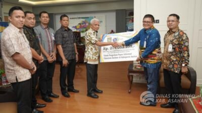 Bupati Asahan Terima CSR dari Bank Sumut Cabang Kisaran