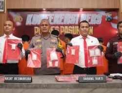 Polres Pasuruan Ungkap 19 Kasus Narkoba dan Sita 500 Gram Sabu