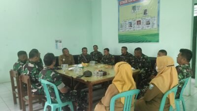 Koramil Kraksaan Rakor Swasembada Pangan bersama Stakeholder