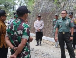 Kasrem 081/DSJ Tinjau Pra TMMD di Tulungagung