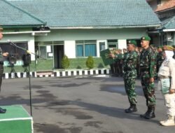 Dandim 0819/Pasuruan Pimpin Upacara Hari Senin 17-an
