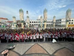 Napak Tilas dan Bakti Sosial tandai HUT ke -46 SMPN 4 Pasuruan,