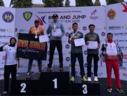 Personel Polres Lamongan Raih Dua Medali Kejurnas UNY