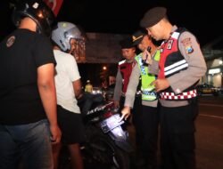 Jelang Ramadhan Polres Ponorogo Gencarkan Razia Balap Liar