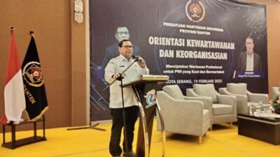 Hadir di OKK PWI Banten, Pj Gubernur Minta Dukungan Pers