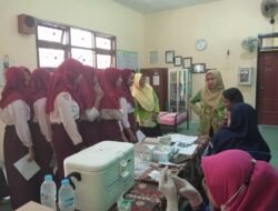 SMPN 4 Pasuruan gelar Bulan Imunisasi Anak Sekolah HPV