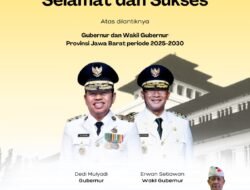 PHDI Jabar Ucapkan Selamat Atas Pelantikan Gubernur dan Wakil Gubernur Jawa Barat