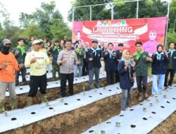 Mahasiswa UIN Malang Bersama Polda Jatim Wujudkan Ketahanan Pangan Nasional