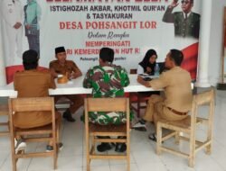 Koramil Wonomerto Membahas Serapan Gabah Lewat Komsos