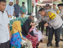 Sambut Ramadan, Polres Pasuruan Gelar Bansos