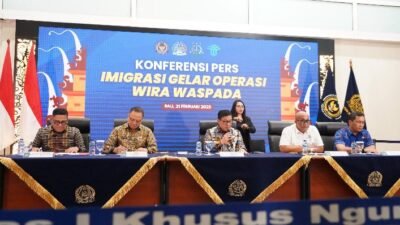 Imigrasi Gelar Operasi Wira Waspada Perdana Tahun 2025 di Bali dan Maluku Utara 