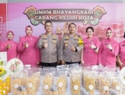 Kapolda Jatim Tinjau UMKM Bhayangkari Cabang Kediri Kota