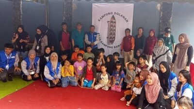 Warga Kelurahan Bandar Lor Kediri, Ciptakan Kampung Ramah Anak Melalui Permainan Tradisional