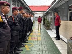 Kalapas Jember Pimpin Apel Serah Terima Regu Pengamanan 